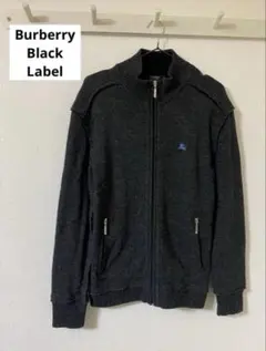 Burberry Black Label ジップアップニット