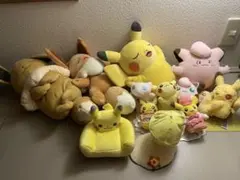 ポケモン ぬいぐるみ ピカチュウ イーブイ他 まとめ売り