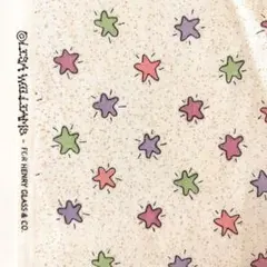 パステルカラー　星柄　USAコットン Henry Glass 125㎝