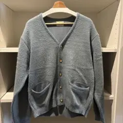 モヘアカーディガン　ブルーグレイ　PABLO VINCI