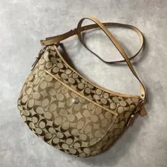 00s coach one shoulder bag signature y2k
