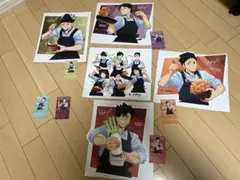 【必見！】ハイキュー×大戸屋　ビジュアルボード5枚+特典カード6枚