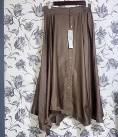 新品 未使用【GALERIE VIE】コットン アシンメトリー スカート 36