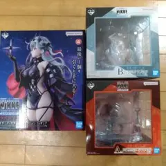 ニケ　勝利の女神　一番くじ　フィギュア　コンプ　3体セット　ラストワン　A　B
