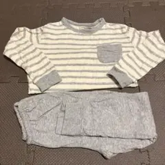 ストライプパジャマセット 110cm