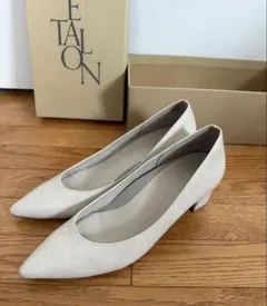 ルタロン　Le talon 4.5cmポインテッドクッションパンプス　【美品】のサムネイル