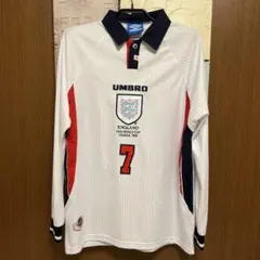 イングランド代表 Umbro ベッカム ユニフォーム UMBRO ベッカム イングランド代表ユニホームシャツ L 【公式通販】 ウェア
