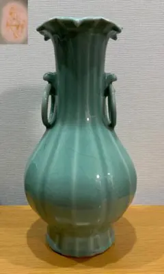 甲相浩韓国人間国宝作高麗青磁壺 甲相浩韓国人間国宝作高麗青磁壺 - メルカリ