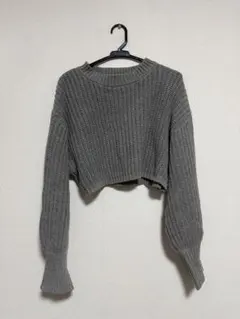JEANASIS クロップド丈ニットのサムネイル