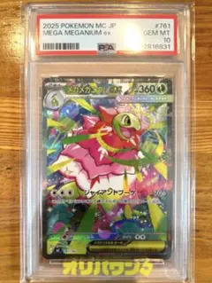PSA10】メガメガニウムex MEGA SAR スタートデッキ100 ① - メルカリ