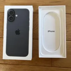 空箱　Apple iPhone 17ブラック ケース付き