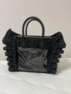 リリディ　痛バ　推し活バッグ　ツイードバッグ