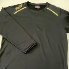 Rawlings ローリングス　トレーナー　ブラック　裏起毛