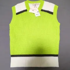 MARNI ポップコーンニット Vネックベスト S