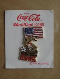 1994ワールドカップ記念ピンバッチ 1994ワールドカップ記念ピンバッチ Coca-Cola FIFA 1994 World Cup