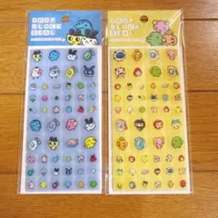 たまごっち　ドロップブロックシール　2種セット