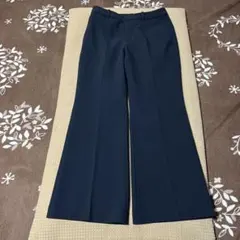 未使用級UNIQLOユニクロ　スマートフレアパンツ　2025年モデル　Mブラック