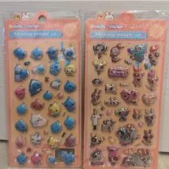 ぷくぷくシール 2枚セット