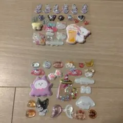 おすそわけ　ボンボンドロップシール・ぷっくりシールなどシールセット