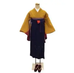 女性用　卒業式　袴5点セット　1 暈かし