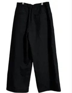 【GLOBAL WORK】ボトムス　ワイドパンツ　フォーマル　ブラック　黒