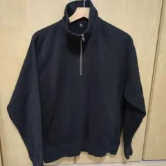 GU　スウェットハーフジッププルオーバー
