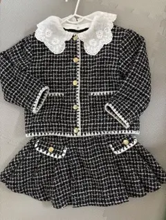 H&M ツイードジャケットとスカートセット