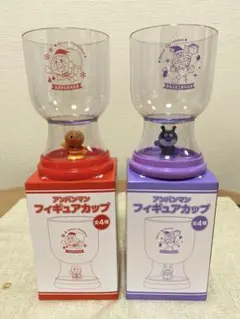 アンパンマン フィギュアカップ 2個セット アンパンマン & バイキンマン
