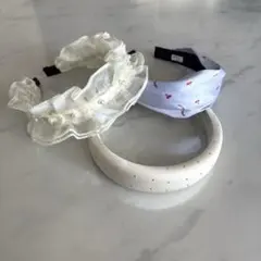 子供用カチューシャ 3点セット ୨୧ ⑅*