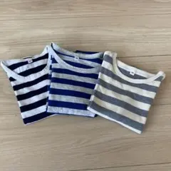 【無印良品】Tシャツ&ロンTセット　100cm  3枚組！