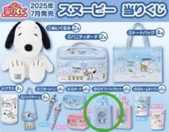 【新品】スヌーピー 一番くじ ギフトバッグセット ブルー