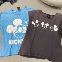 ミッキーマウス 半袖Tシャツ 2枚セットのサムネイル