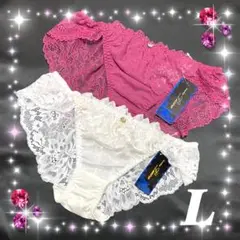 新作❤️好評✨豪華✨ショーツ♥パンツ♥2枚セット♥Ｌサイズ✨トリンプ/ワコール系❤️