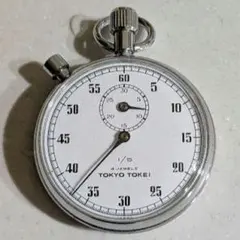 昭和レトロ TOKYO CLOCK ストップウォッチ 7 JEWELS 手巻き式 - メルカリ
