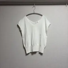美品★vネックサマーカットソーのサムネイル