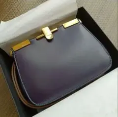 ZANCHETTI ザンチェッティ　メタリックショルダーバッグ