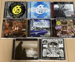 DJ G-SHOT /G-HOOD g-rap MIX CD 8枚セット DJ G-SHOT /G-HOOD g-rap MIX CD 8枚セット - メルカリ