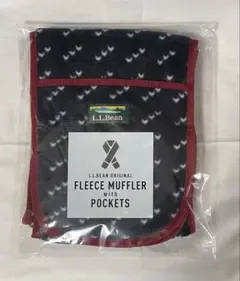 L.L.Bean フリースマフラー ポケット付き