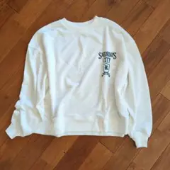 白 スウェット