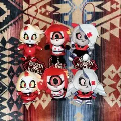 ラウンドワン　ハズビンホテルへようこそ　おすわりマスコット　フィンガーパペット