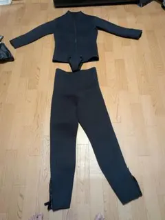 ウェットスーツ上下セット5ミリ Lサイズ