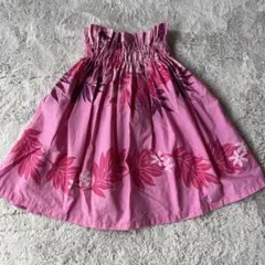 フラダンス用スカート ピンク 約60cm ケイキ