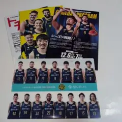 宇都宮ブレックス　クリアファイル　他