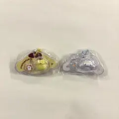 サンリオ　パッケージチャーム　ポムポムプリン　シナモロール　２個セット