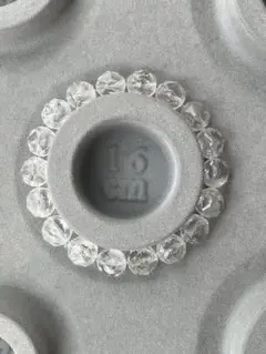 クリスタルカットブレスレット 16cm