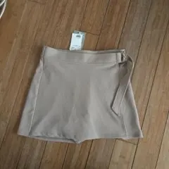 ベージュ ショートパンツ キュロット h＆m