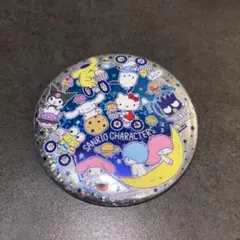 サンリオキャラクターズ キラキラ BIG 缶バッジ 2 オール サンリオのサムネイル