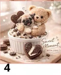 オーダーページ　ハンカチ147クッキーわんこ柄ハンドメイド3/17