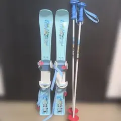12/13までの限定価格です！〉115cm スキー板 ストック セット - メルカリ