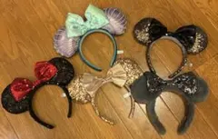 ディズニー　カチューシャ　5個セット